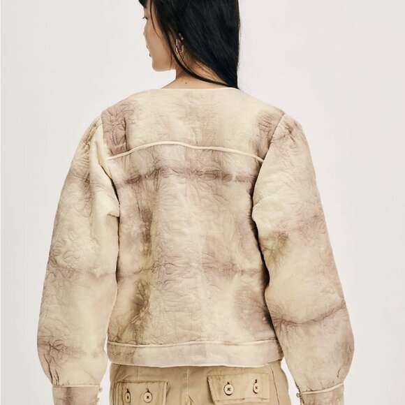 Free People x Llani Tie-Dye Bomber Jacket, Small, NWT - Picture 2 of 6